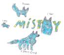 misty