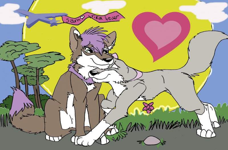 sam and rika!!