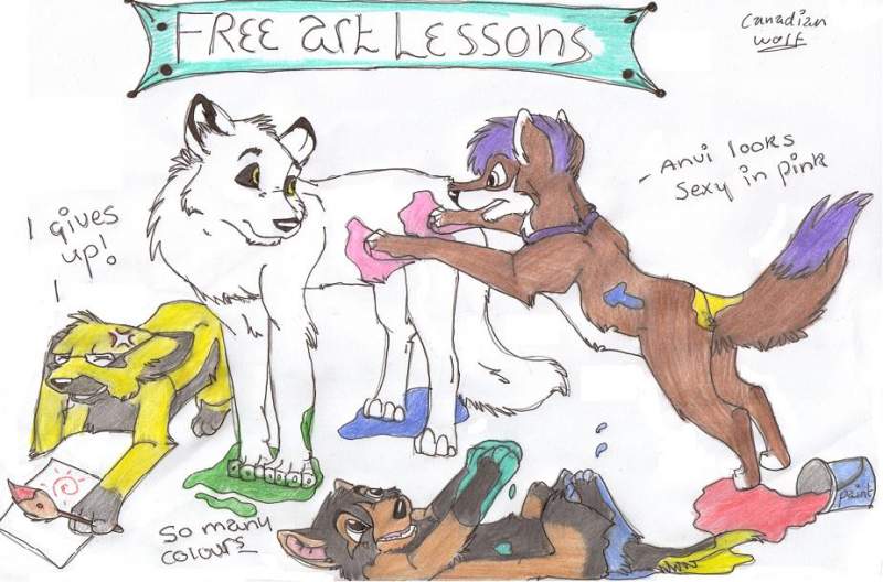 my art lessons at school
