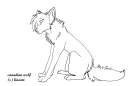 	wolf lineart
