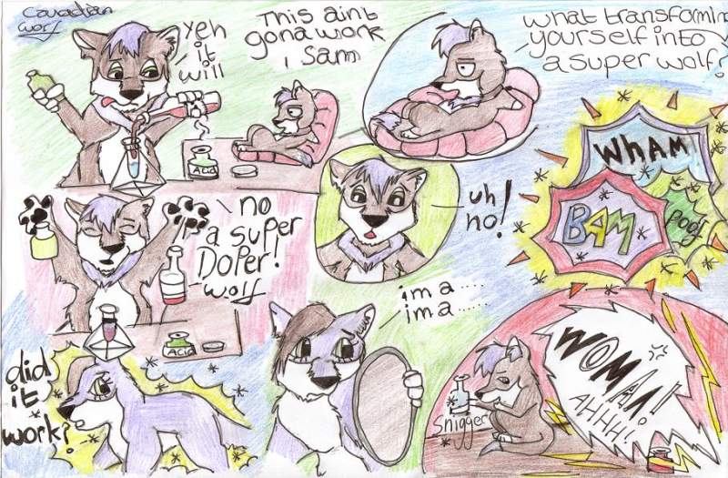 sam's experiments (comic strip)