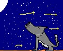 the blue wolf 