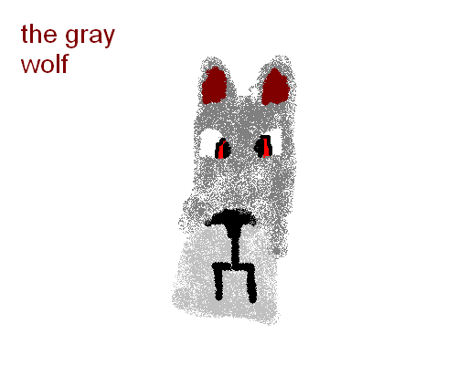 the gray wolf