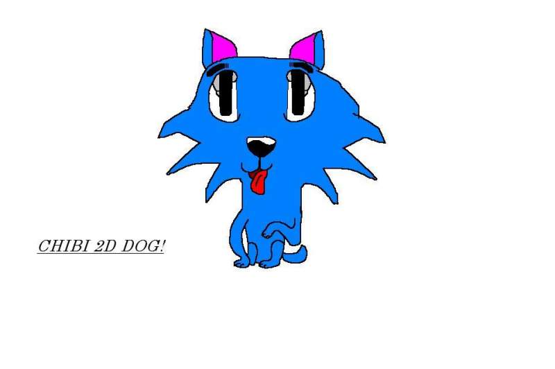 Chibi 2D Wolfie