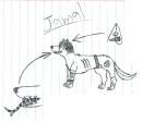 my emo wolf