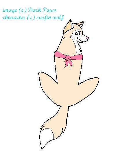 Art trade with surfin wolf