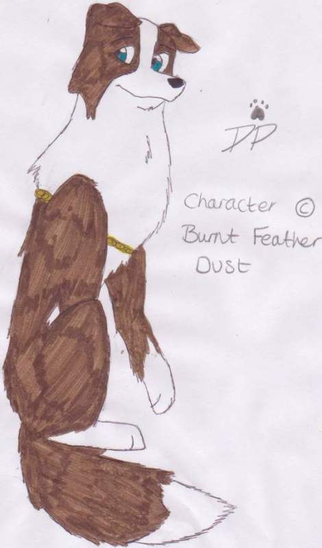 Art trade with Burnt Feather Dust