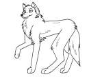 Outline on paint