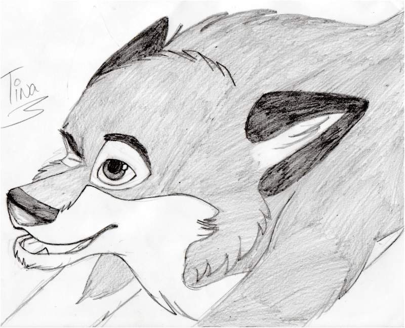 Young Balto (Strange style!)