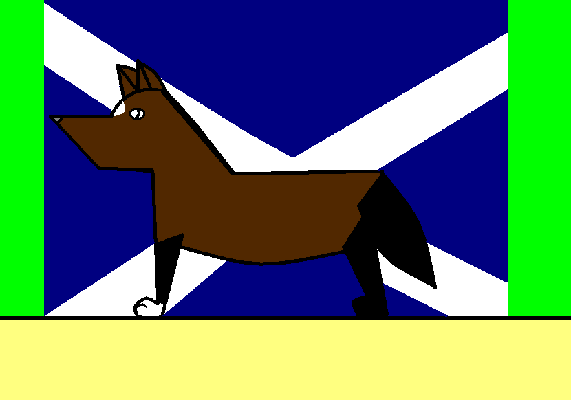 Barbaro as a Wolf