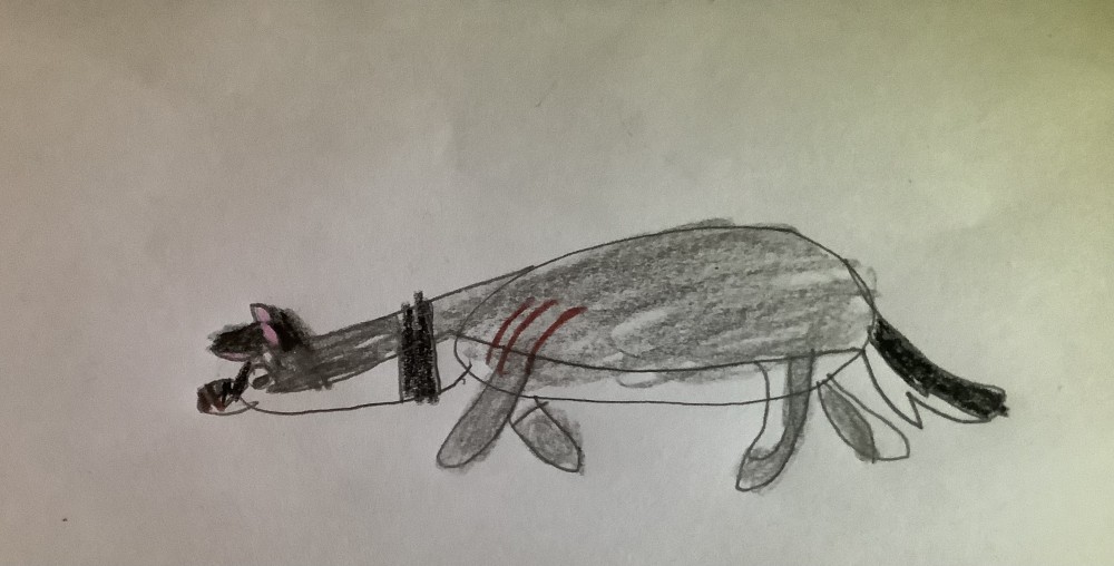 Charcoal: Left Side