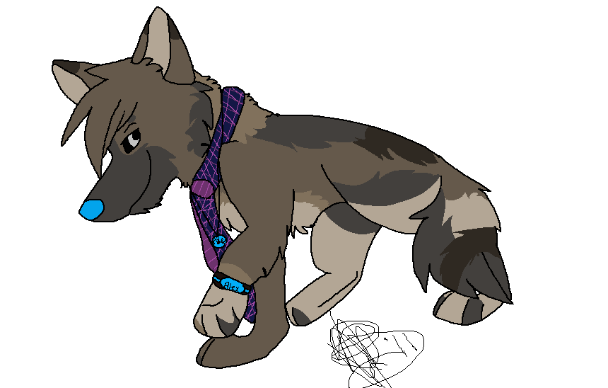 Alex and her tie :D 
