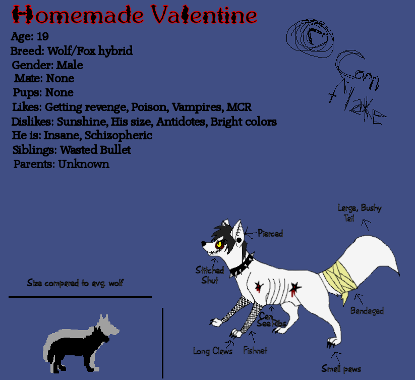 Homemade Valentine ref sheet