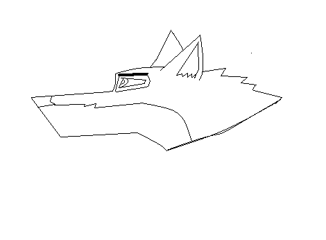 Ugly Balto Lineart-Headshot