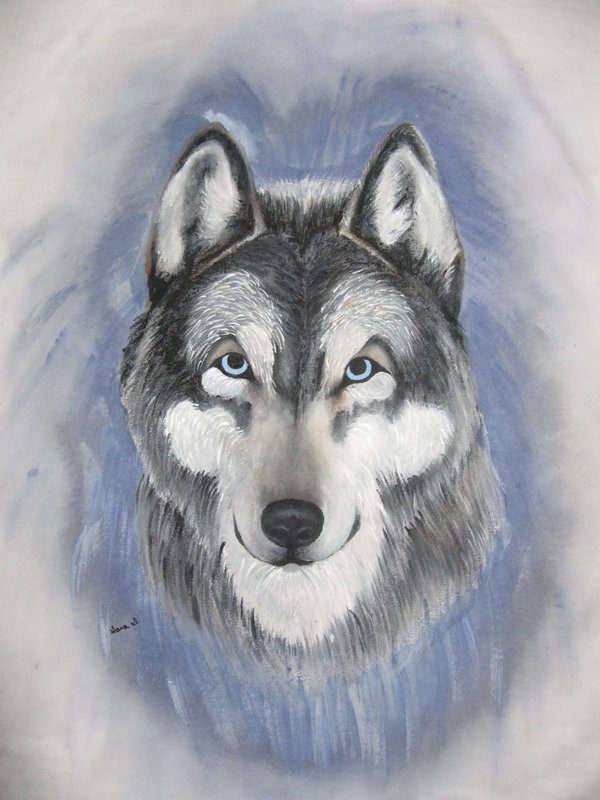 Wolf Painting (finished)