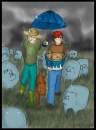 IS RAINING