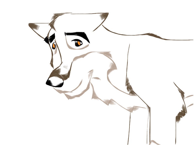 Balto colored.