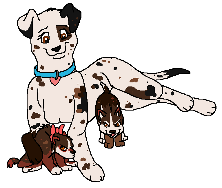 Felicity and her lil' demonz. x3