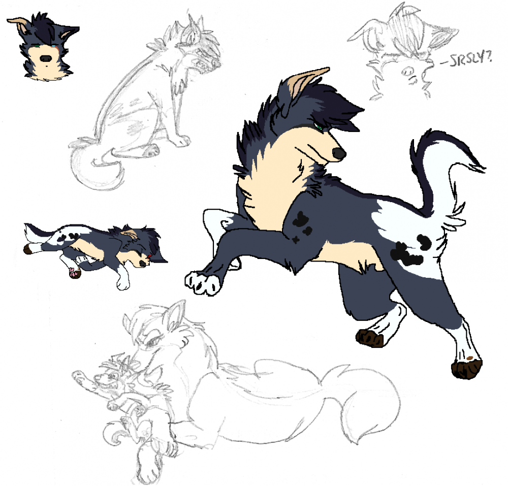 Old doodles of JD...cuz I like him Oo