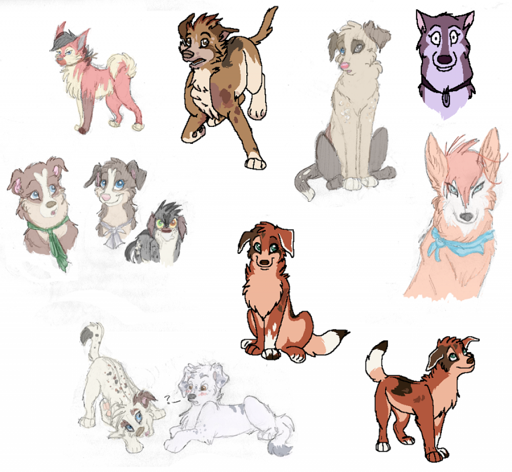 I colored some stuff