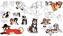 Oh bleh. Summer doodles I never sent