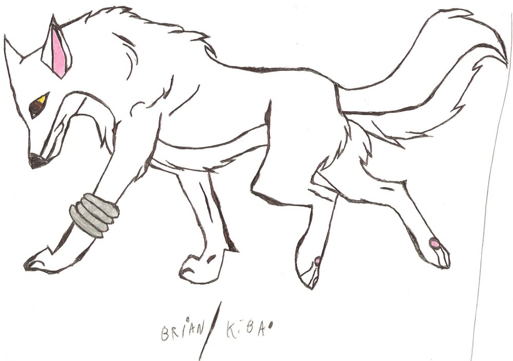 Brian/Kiba Troting Along.