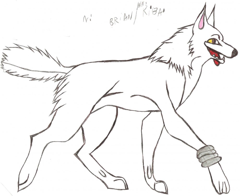 Brian/Kiba Strutting His Stuff.