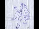anthro wolf college sketch 2