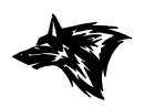 Wolf tattoo design
