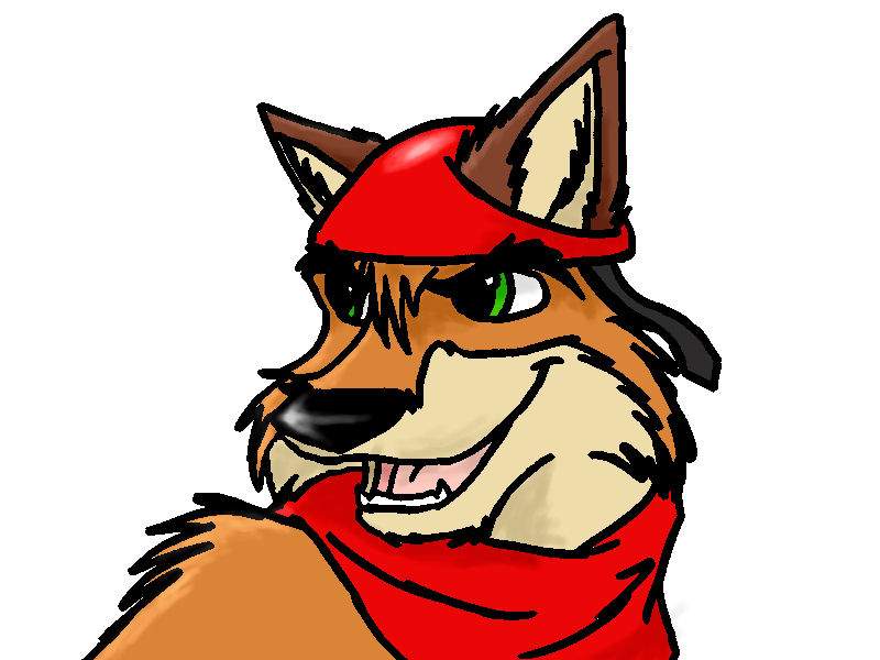 Deni's got a red helmet