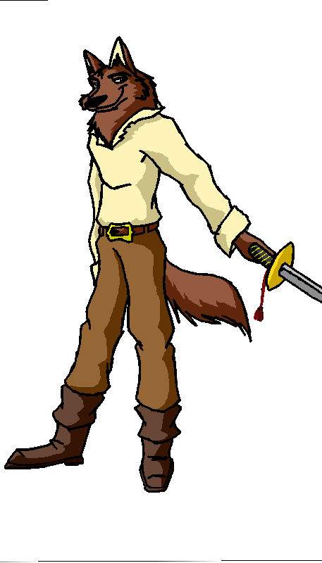 Pirate wolf!