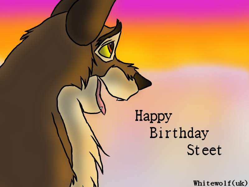 Happy Barfdai Steet!! XD