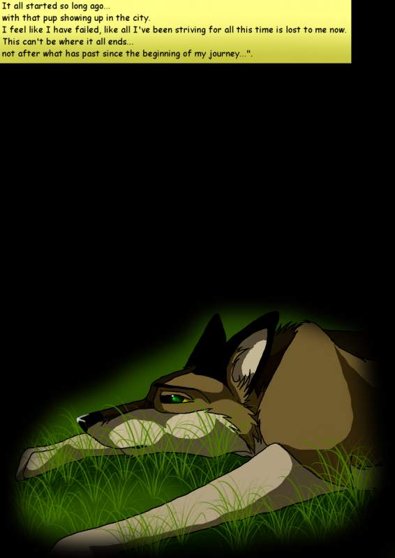 Heart of a Wolf comic PG1