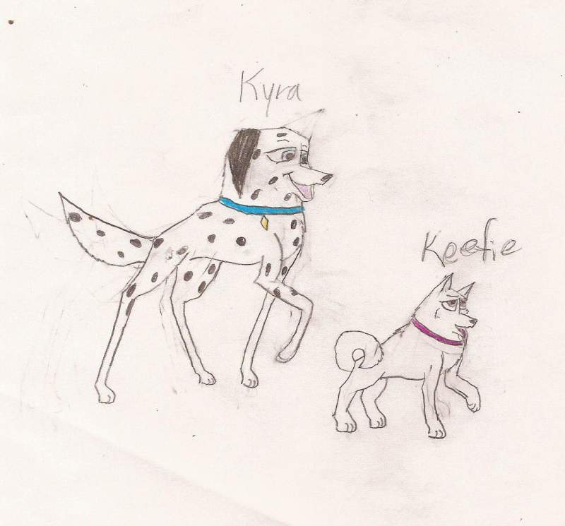 Kyra and Keefie