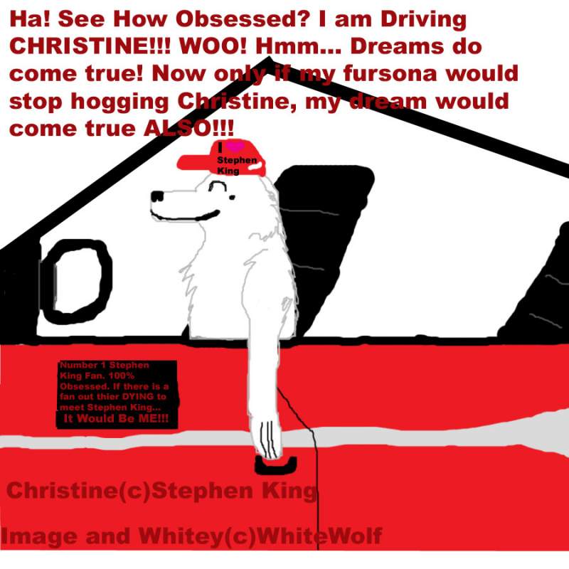 OMG Whitey's Driving CHRISTINE!!!