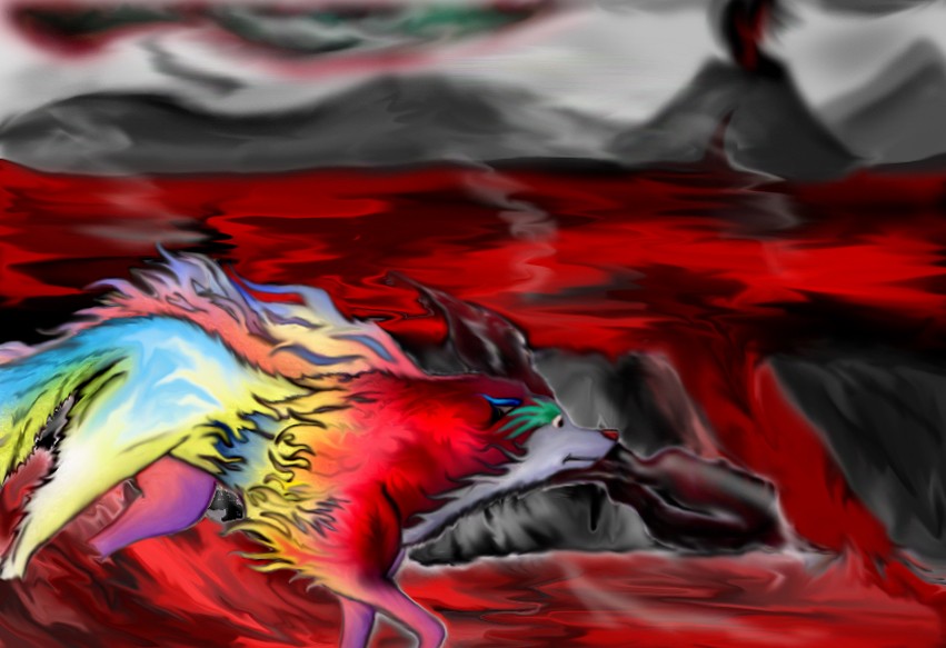 Fire Wolf