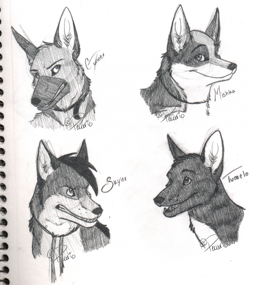 Character Collage; Part One