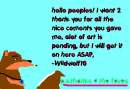 Thankies!!