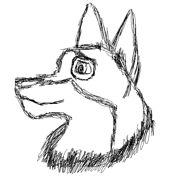 Just a quick Balto doodle.
