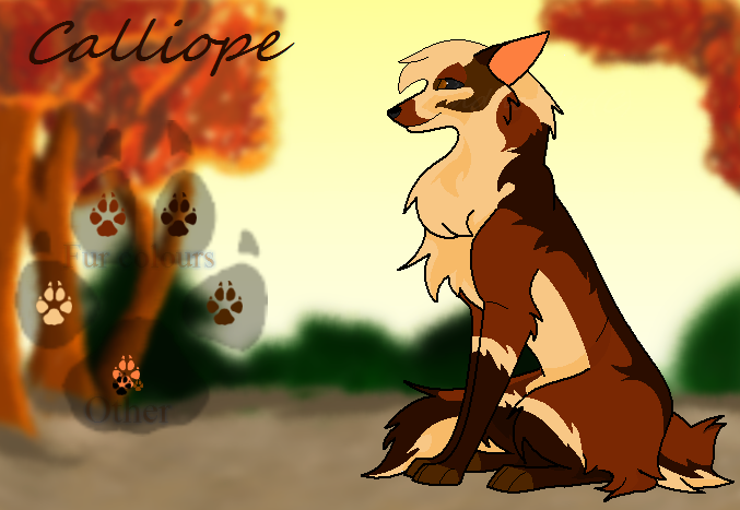 Fursona request for Calliope