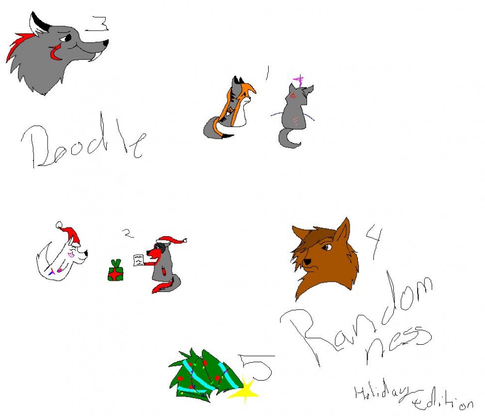 doodle randomness holiday edition