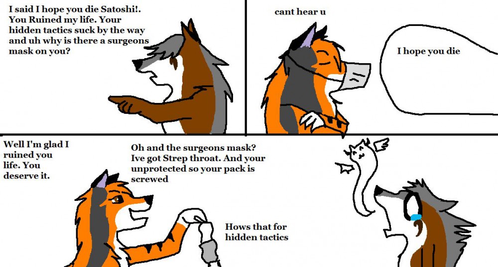 Hidden tactics comic 1 Strep throat