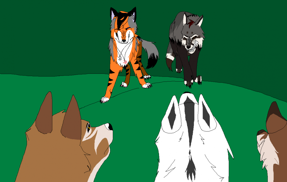 Matsuko and Benny Vs 3 rouge wolves