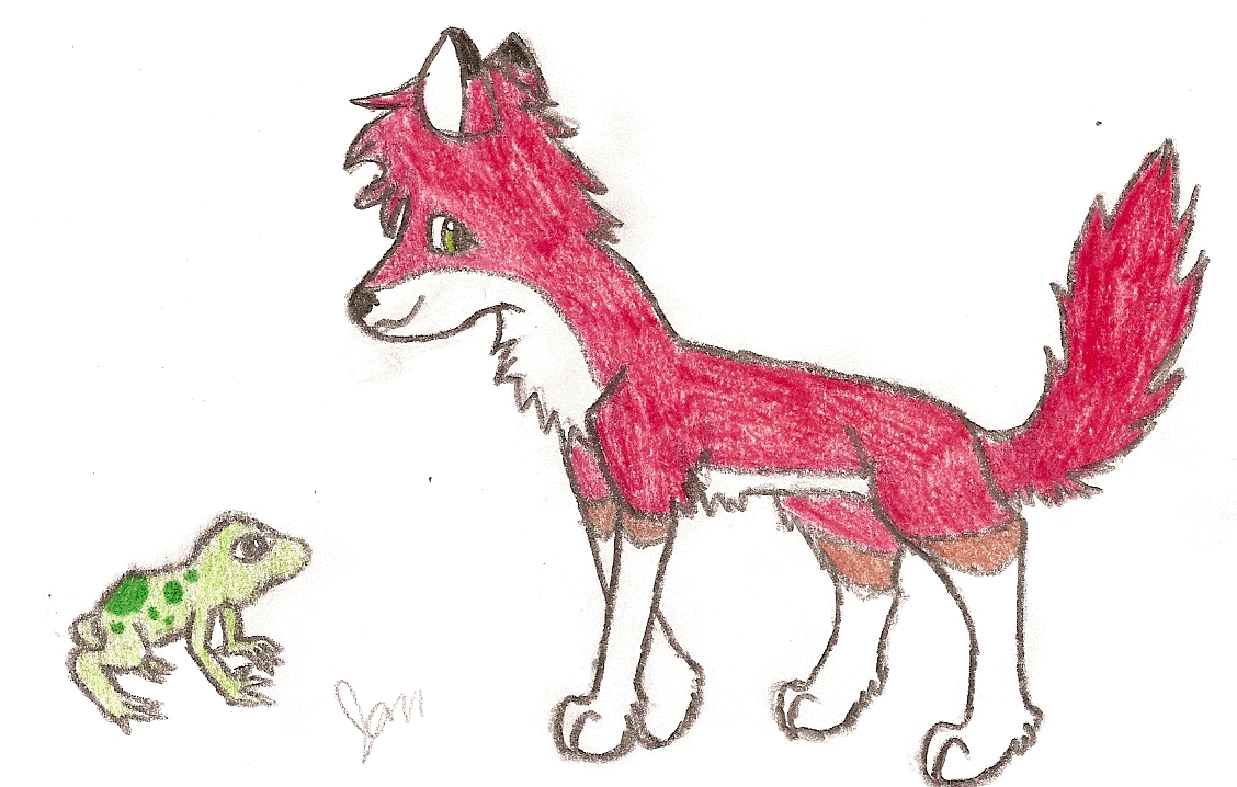 Art trade with Celestial_Kit.77 