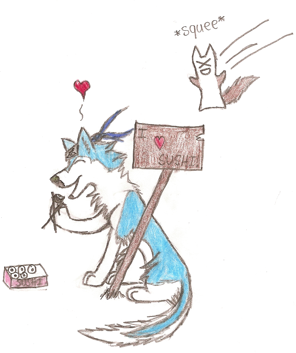 Art Trade with Cheoken-Senpai