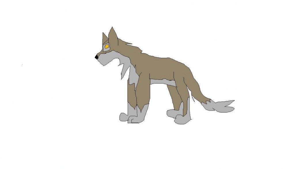 UGLY balto drawing!
