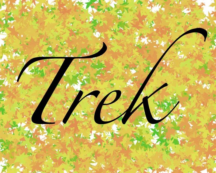 Trek's Name in Autumn