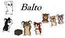 Balto 1 chars. as hamsters ^^
