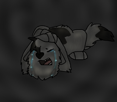 I cry alone