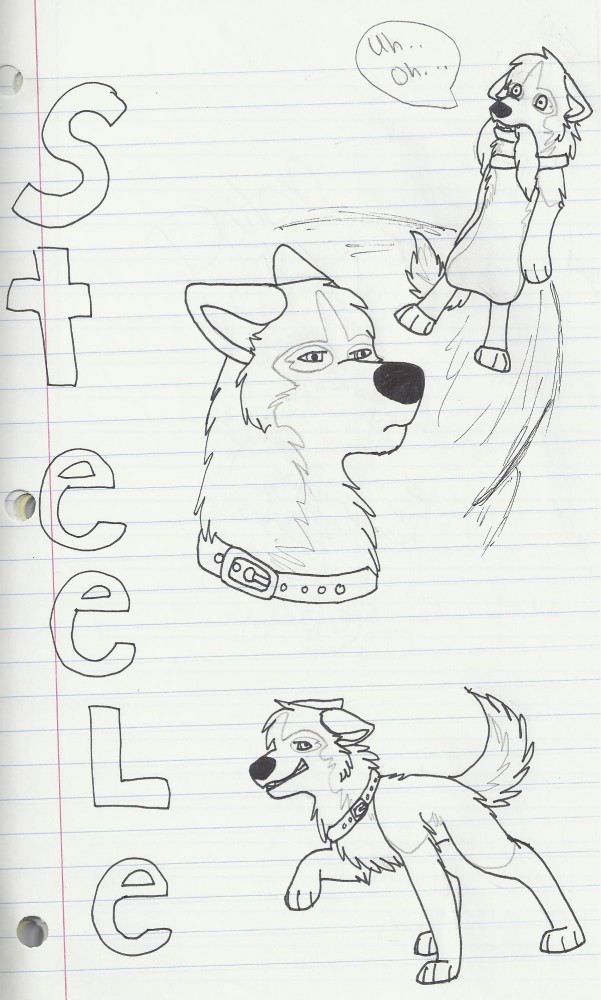 Steele doodles